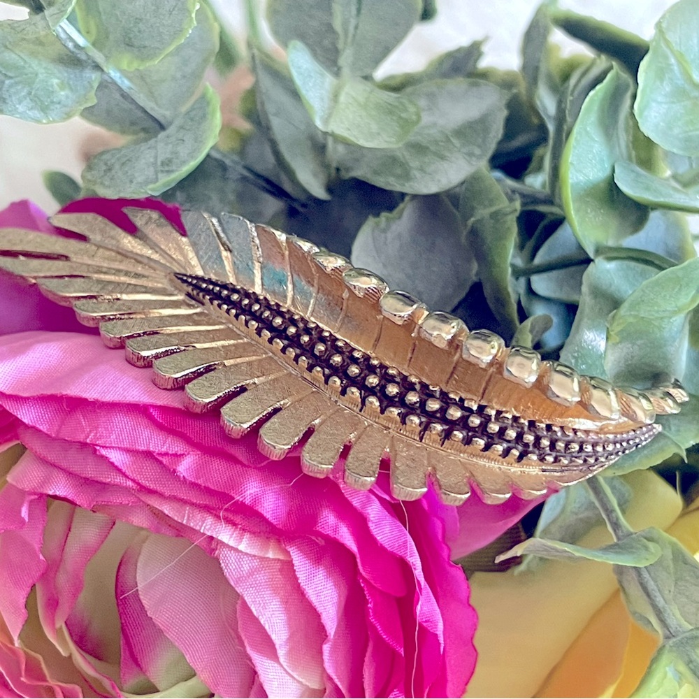 Gorgeous Marboux Gold Brooch